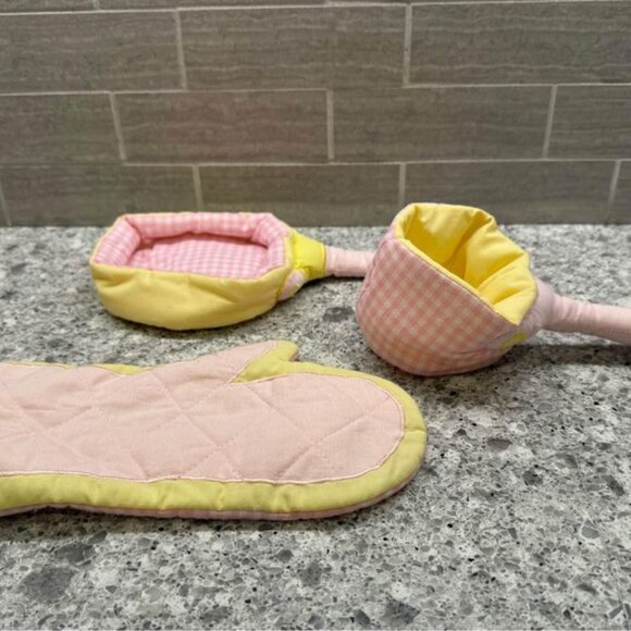 Pottery Barn Kids‎ Fabric/Cloth Dishes for Soft Play-Pots and Pans and Tea Set - Picture 4 of 10